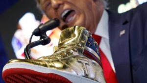 Trump Shoes Were Offered For Sale At Sneaker Con In Philly